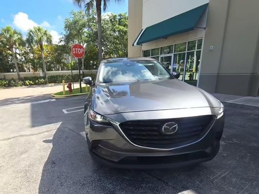 Machine Gray Metallic 2023 Mazda CX-9 Touring Plus