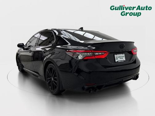 Midnight Black Metallic 2022 Toyota Camry XSE