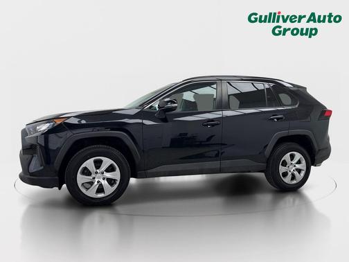 Midnight Black Metallic 2021 Toyota RAV4 LE