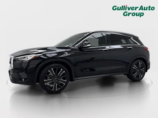 Black Obsidian 2021 INFINITI QX50 LUXE