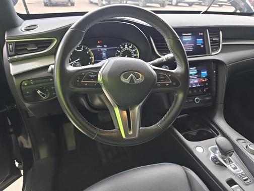 Black Obsidian 2021 INFINITI QX50 LUXE