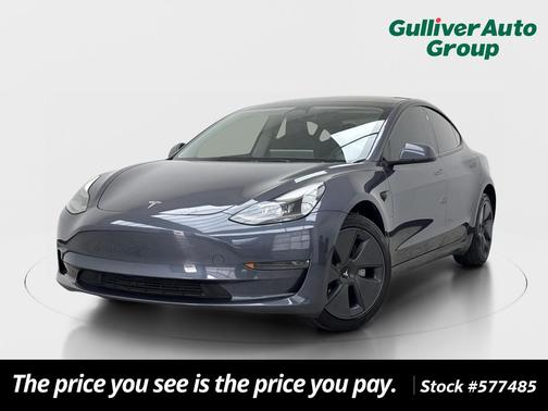 Midnight Silver Metallic 2023 Tesla Model 3 Standard Range