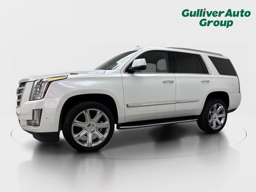 Crystal White Tricoat 2018 Cadillac Escalade Luxury