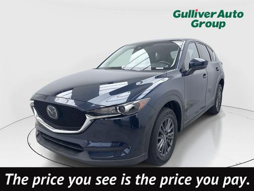 Deep Crystal Blue Mica 2019 Mazda CX-5 Touring