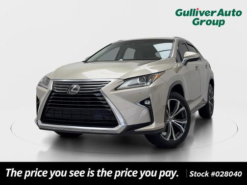 Satin Cashmere Metallic 2016 Lexus RX 350 Base