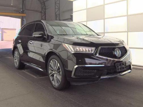 Crystal Black Pearl 2018 Acura MDX 3.5L w/Technology Package