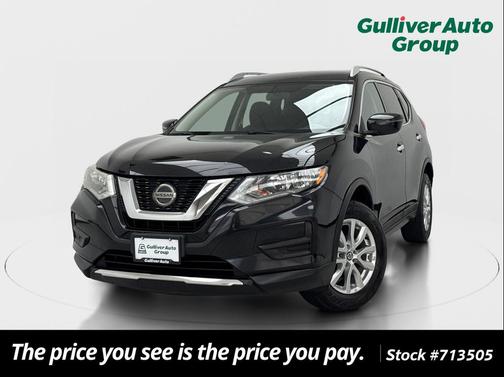 Magnetic Black 2018 Nissan Rogue SV