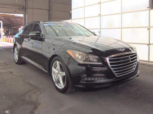 Caspian Black 2015 Hyundai Genesis 5.0