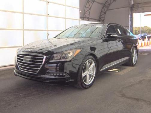 Caspian Black 2015 Hyundai Genesis 5.0