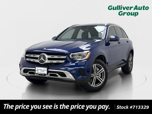 Brilliant Blue Metallic 2020 Mercedes-Benz GLC 300 4MATIC