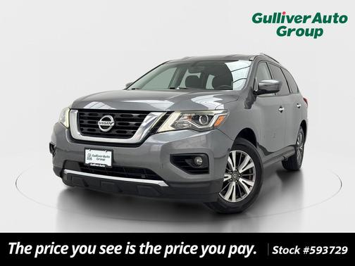 Gun Metallic 2019 Nissan Pathfinder SV