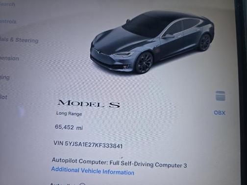 Midnight Silver Metallic 2019 Tesla Model S Long Range