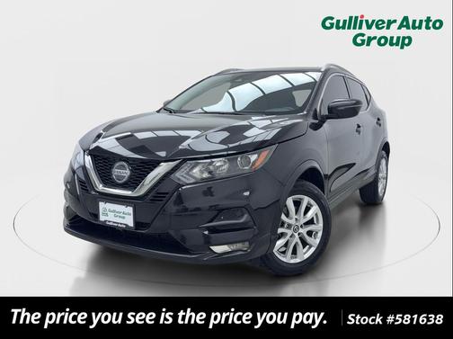 Magnetic Black Pearl 2022 Nissan Rogue Sport SV