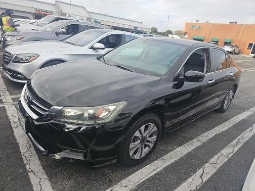 Crystal Black Pearl 2015 Honda Accord LX