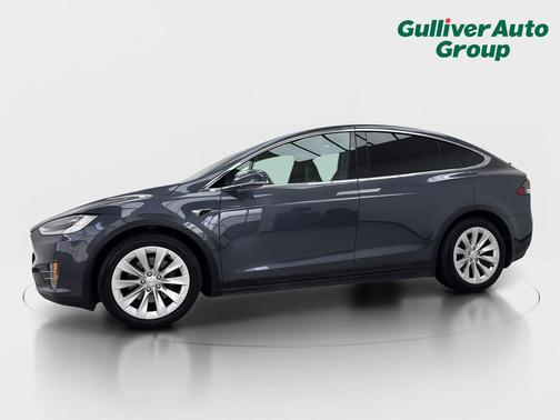 Midnight Silver Metallic 2018 Tesla Model X 75D