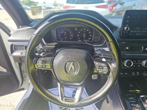 Platinum White Pearl 2023 Acura Integra A-SPEC Technology