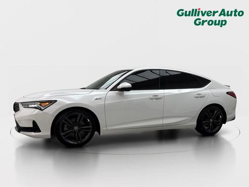 Platinum White Pearl 2023 Acura Integra A-SPEC Technology