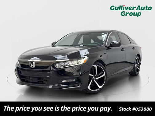 Black 2020 Honda Accord Sport 1.5T