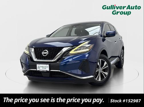 Deep Blue Pearl 2020 Nissan Murano S FWD