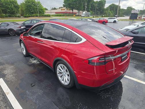 Red Multi-Coat 2018 Tesla Model X 100D