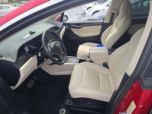 Red Multi-Coat 2018 Tesla Model X 100D