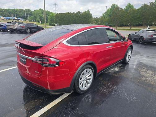Red Multi-Coat 2018 Tesla Model X 100D