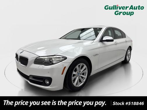 White Metallic 2015 BMW 528 528i