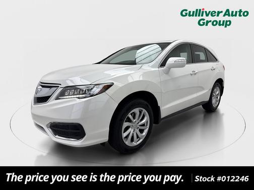 White Diamond Pearl 2018 Acura RDX Technology Package