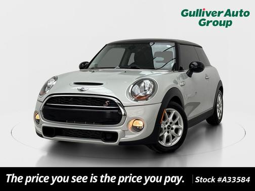 White Silver 2015 MINI Hardtop Cooper S