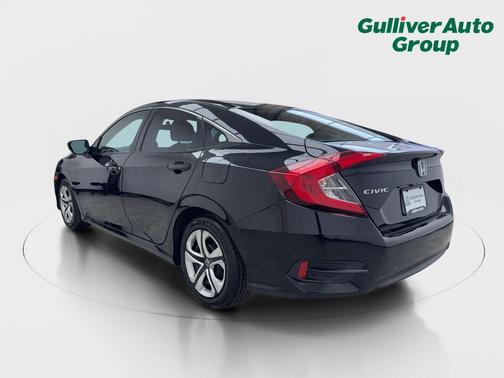 Crystal Black Pearl 2018 Honda Civic LX