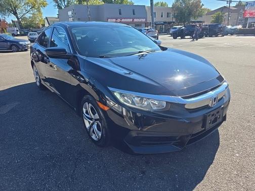 Crystal Black Pearl 2018 Honda Civic LX