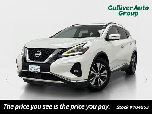 Pearl White Tricoat 2019 Nissan Murano SV