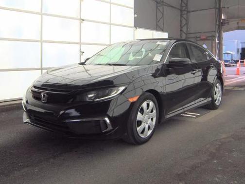 Crystal Black Pearl 2019 Honda Civic LX
