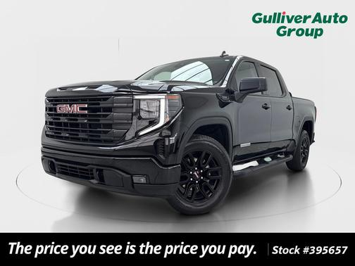 Onyx Black 2024 GMC Sierra 1500 Elevation