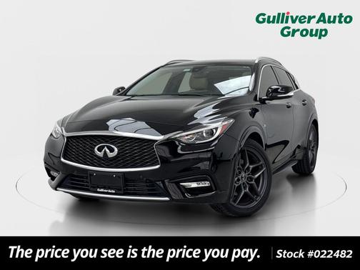 Black Obsidian 2017 INFINITI QX30 Premium