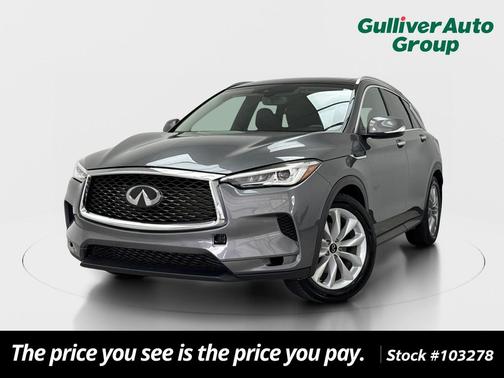 Graphite Shadow 2020 INFINITI QX50 LUXE AWD