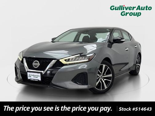 Gun Metallic 2021 Nissan Maxima 3.5 SV