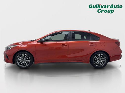 Fire Orange 2022 Kia Forte GT-Line