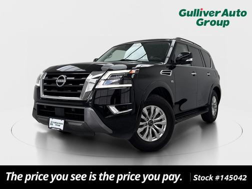 Super Black 2021 Nissan Armada SV 2WD