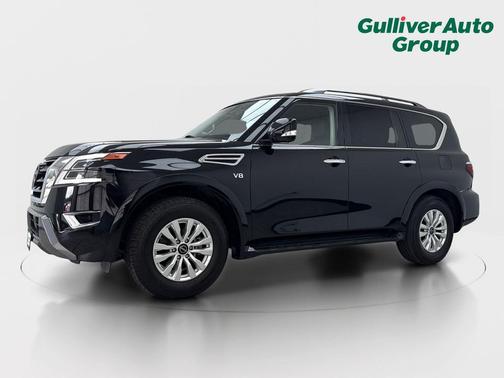 Super Black 2021 Nissan Armada SV 2WD