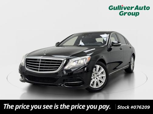 Obsidian Black Metallic 2015 Mercedes-Benz S-Class S 550