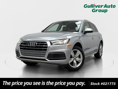 Silver Metallic 2019 Audi Q5 2.0T Premium