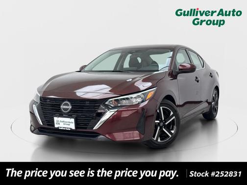 Rosewood Metallic 2024 Nissan Sentra SV
