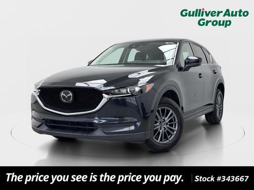 Jet Black Mica 2021 Mazda CX-5 Touring