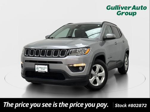 Billet Silver Metallic Clearcoat 2019 Jeep Compass Latitude