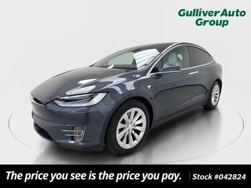 Gray 2017 Tesla Model X 100D