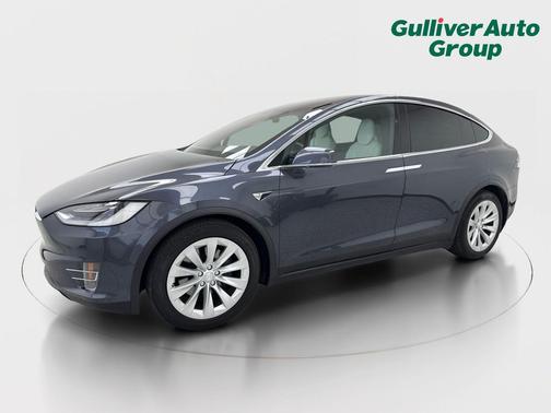 Gray 2017 Tesla Model X 100D