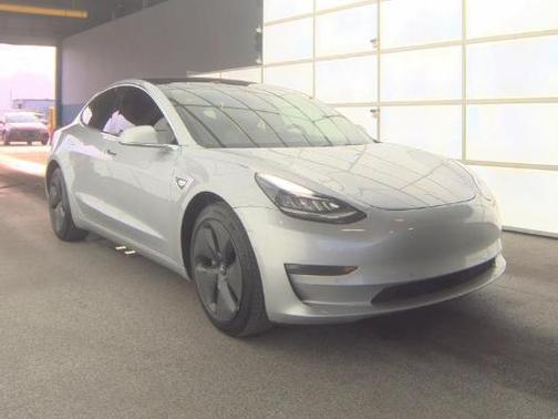 Silver Metallic 2018 Tesla Model 3 Long Range