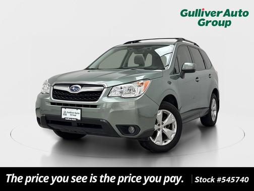 Jasmine Green Metallic 2016 Subaru Forester 2.5i Premium