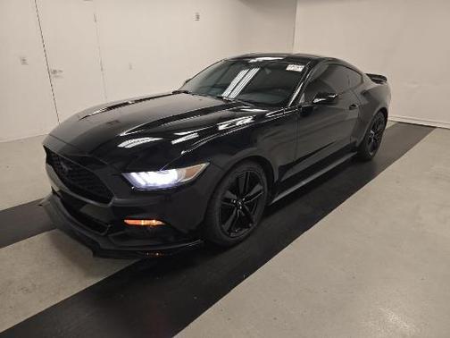 Shadow Black 2016 Ford Mustang EcoBoost